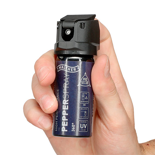 Walther Pro Secur 360 Grad Pfefferspray 40 ml ballistisch Bild 8