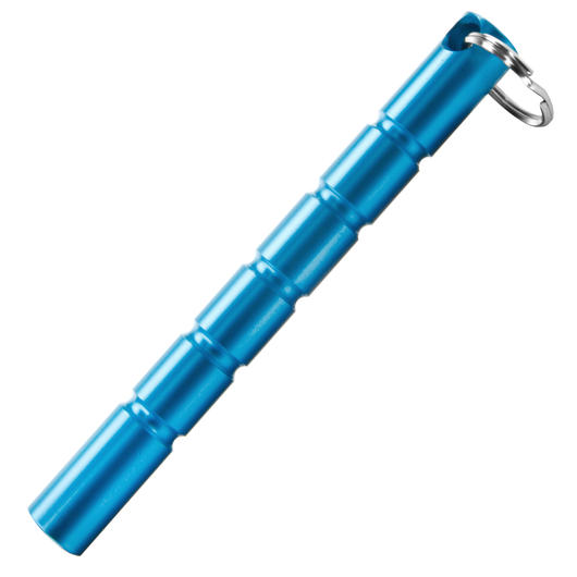 Kubotan mit Schlüsselring blau