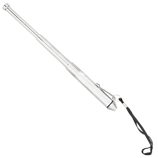 Teleskopschlagstock 13'' Clip and Go silber