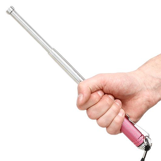 Teleskopschlagstock 13'' Clip and Go pink Bild 5