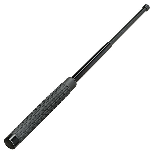 BlackField Teleskopschlagstock gehrtet 21 Zoll mit Nylonholster schwarz Bild 2
