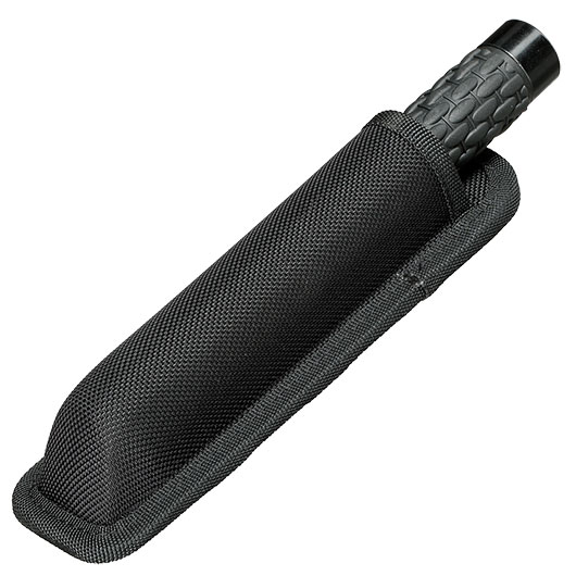 BlackField Teleskopschlagstock gehrtet 21 Zoll mit Nylonholster schwarz Bild 4