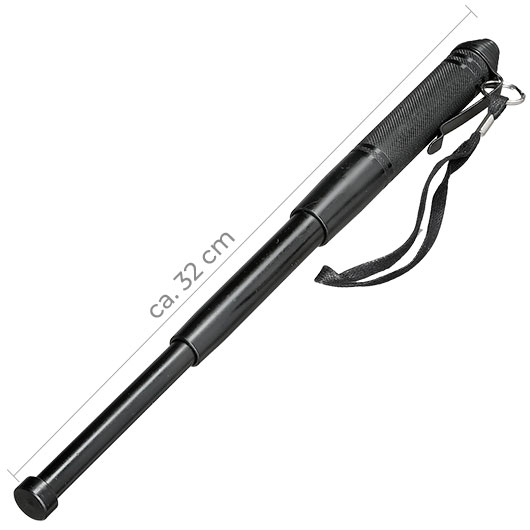 BlackField Mini Teleskop-Schlagstock 13 Zoll Bild 1
