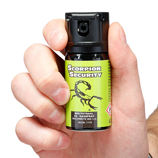 Scorpion CS Gasspray Breitstrahl 40ml Bild 7