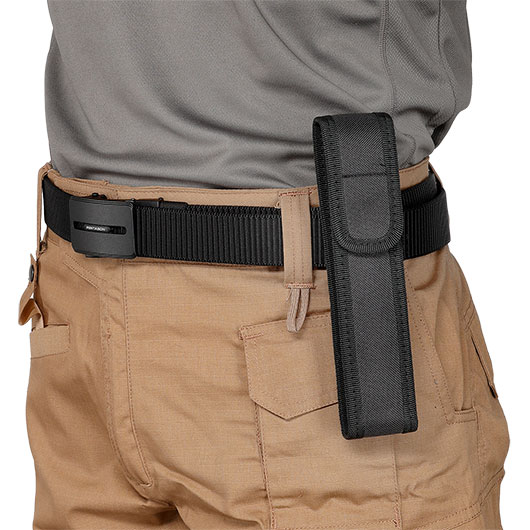 BlackField Teleskopschlagstock 53 cm schwarz inkl. Nylonholster Bild 7