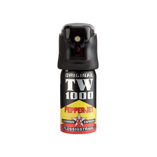 TW1000 Pfefferspray Pepper-Jet Man mit LED-Licht 40 ml
