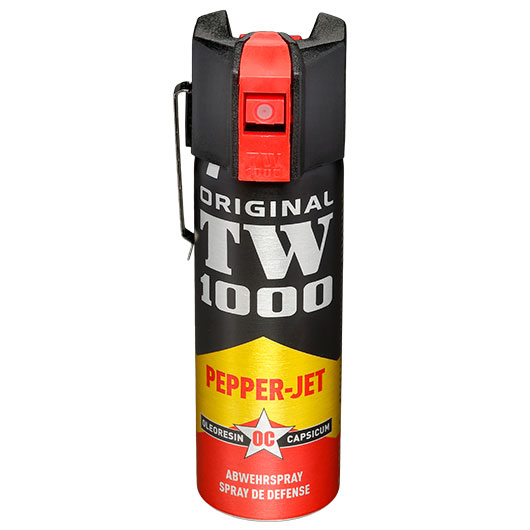 Abwehrspray TW 1000 Pfefferspray zielgenauer Strahl, 63ml