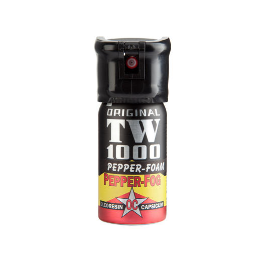 Abwehrspray TW1000 Pfefferspray mit Pfefferschaum, 40 ml