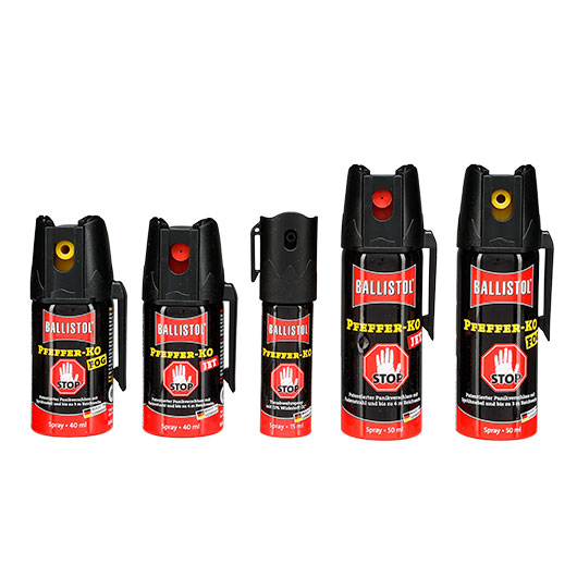 Ballistol Pfefferspray Pfeffer KO Jet 40ml mit neuem Sicherheitsverschluss Bild 9