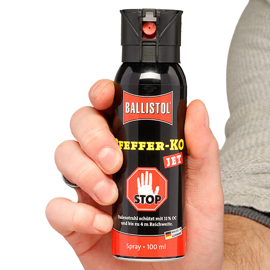 Ballistol Pfefferspray Pfeffer KO Jet 100ml Bild 7