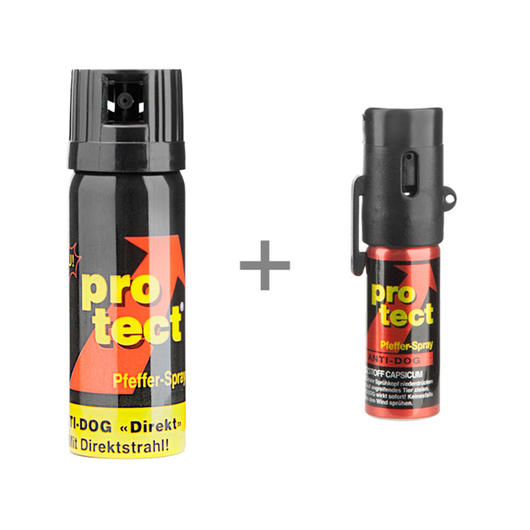 Anti Dog Pfefferspray Partnerset, 15ml + 50ml