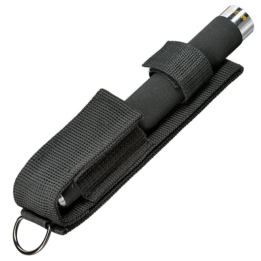 Teleskopschlagstock 21 chrom inkl. Cordura Nylon Grtelholster Bild 4
