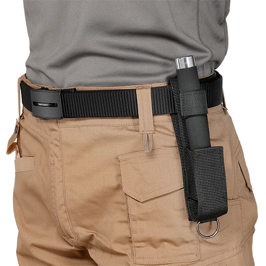 Teleskopschlagstock 21 chrom inkl. Cordura Nylon Grtelholster Bild 7