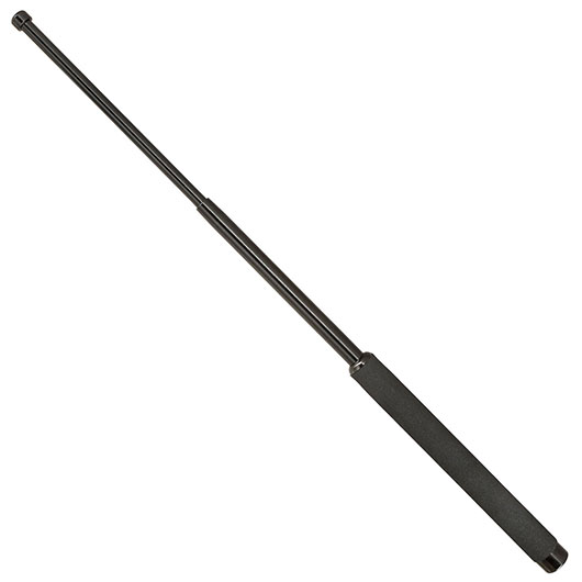 Teleskopschlagstock 26 schwarz mit Corduraholster