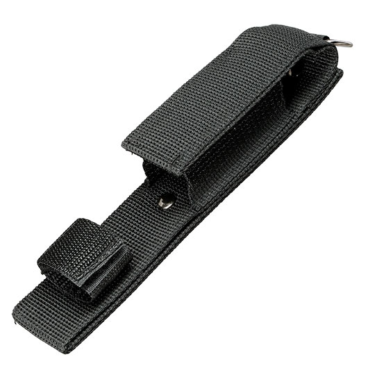 Teleskopschlagstock 26 schwarz mit Corduraholster Bild 6