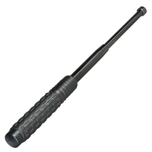 ESP Teleskopschlagstock 16 mit Gummigriff und Kunststoffholster brniert Bild 2