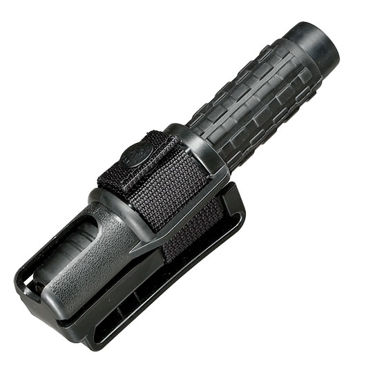 ESP Teleskopschlagstock 16 mit Gummigriff und Kunststoffholster brniert Bild 4