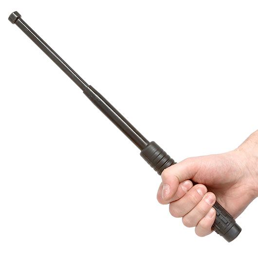 ESP Teleskopschlagstock 16 mit Gummigriff und Kunststoffholster brniert Bild 9
