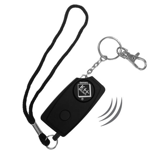 KH-Security Personenschutzalarm 24/7 soft touch 120dB schwarz