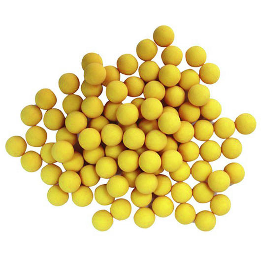 New Legion Gummigeschosse Rubber Balls Kaliber .68 100 Stück gelb