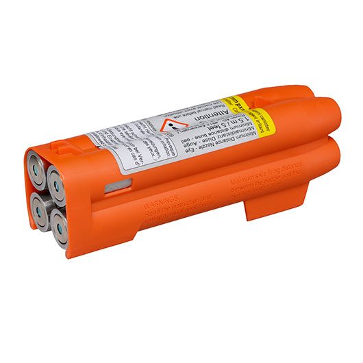 Piexon JPX6 Jet Protector Pfefferkartusche 4-schssig orange