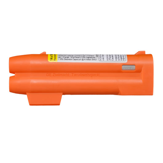 Piexon JPX6 Jet Protector Pfefferkartusche 4-schssig orange Bild 2