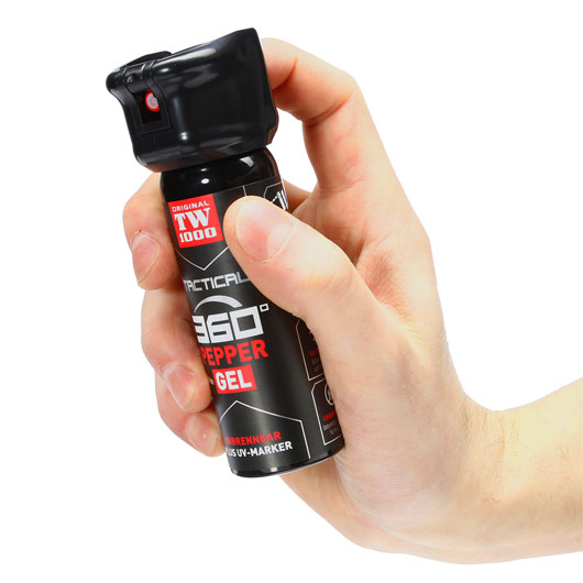 TW1000 Tactical Pepper Gel Classic Pfefferspray mit Pfeffergel 360 Sprhfunktion 45ml Bild 1