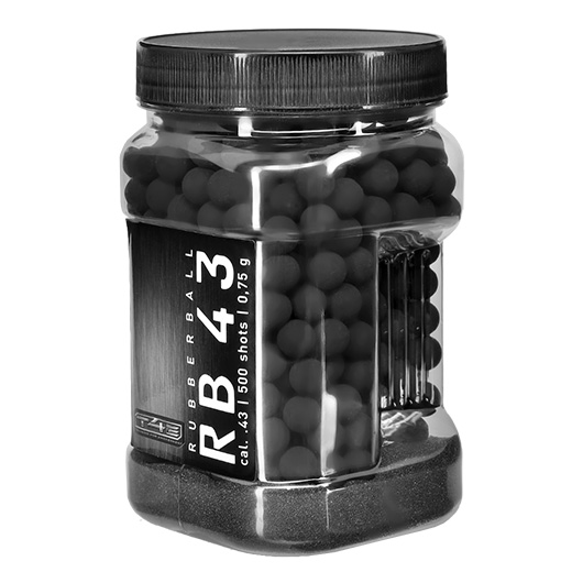 T4E Rubber Balls RAM Gummikugeln cal. .43 - 500er Dose Bild 1