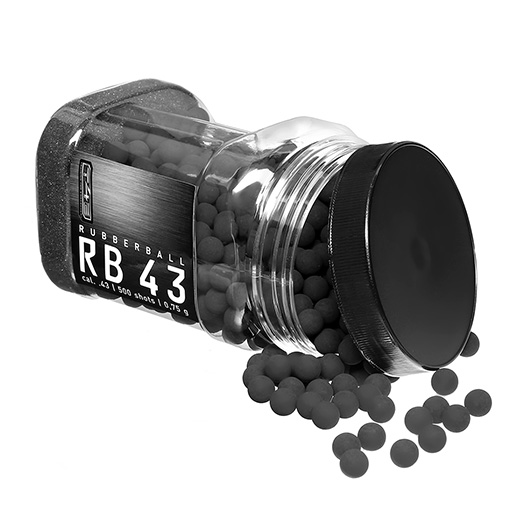 T4E Rubber Balls RAM Gummikugeln cal. .43 - 500er Dose Bild 2