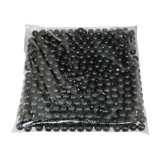 New Legion Hartgummikugeln Rubber Balls Strong Kal. .68 schwarz - 500 Stck