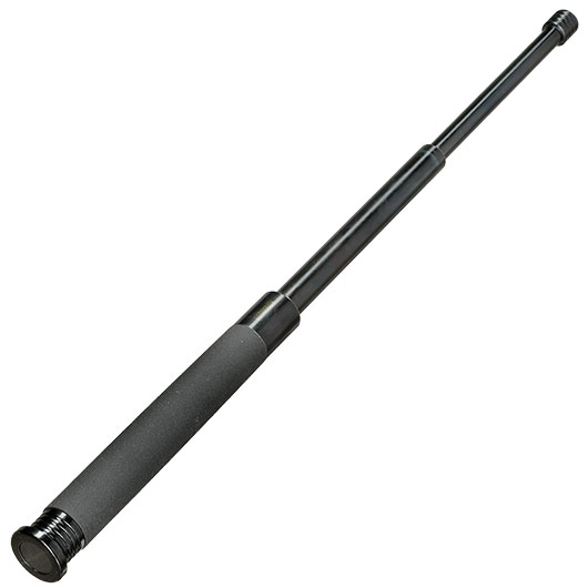 enforcer Teleskopschlagstock 21 mit Druckknopf schwarz inkl. 360 Holster Bild 2