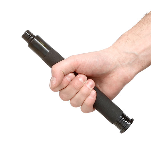 enforcer Teleskopschlagstock 21 mit Druckknopf schwarz inkl. 360 Holster Bild 8