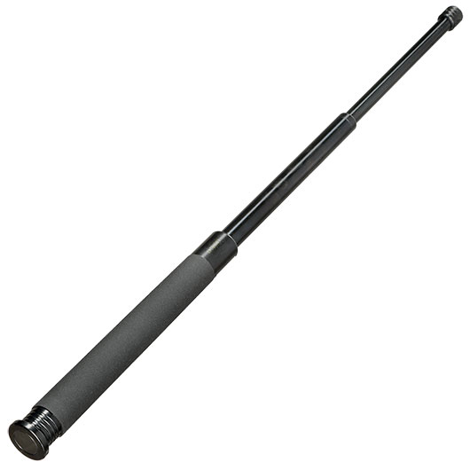 enforcer Teleskopschlagstock 24 mit Druckknopf schwarz inkl. 360 Holster Bild 2