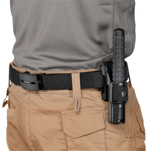 ESP Teleskopschlagstock 21 Zoll karbitgehrtet gold inkl. 360 BH2 Holster Bild 7