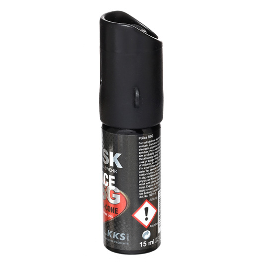 Abwehrspray VESK RSG Police Pfefferspray, 15 ml Breitstrahl Bild 3