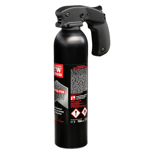 Abwehrspray TW100 Pepper Fog Titan Pfefferspray 750 ml inkl. Sicherungsstift Bild 1