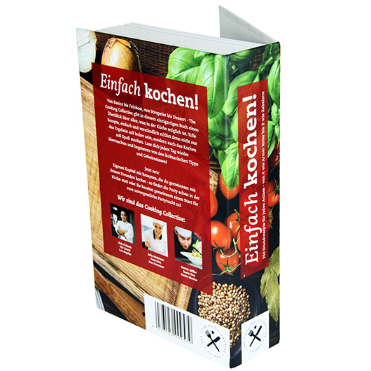 Buchsafe Kochbuch mit Schlssel Bild 5