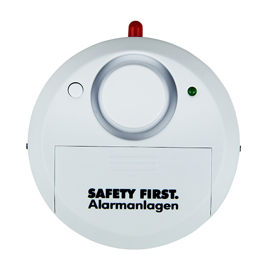 Safety First Glasbruchalarm 120 dB mit LED-Blinklicht wei