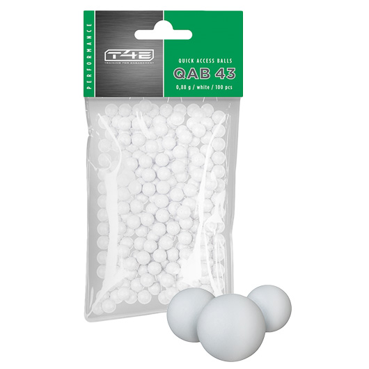 T4E Performance QAB 43 Quick Access Balls Kal.43 100 Stck wei