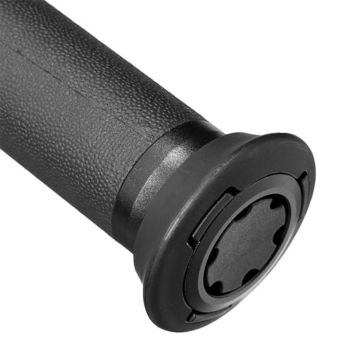 Teleskopschlagstock Speed lightweight 20 mit Druckknopf schwarz inkl. Holster Bild 4