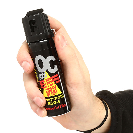 OC 5000 Red Pepper Pfefferspray Breitstrahl 63ml mit Grtelclip Bild 4