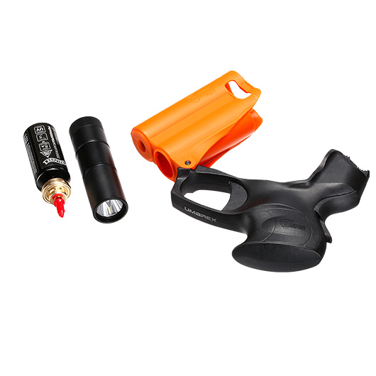 P2P Pfefferpistole PGS II Kit mit Taschenlampe schwarz/orange inkl. 11 ml Pfefferkartusche Bild 5