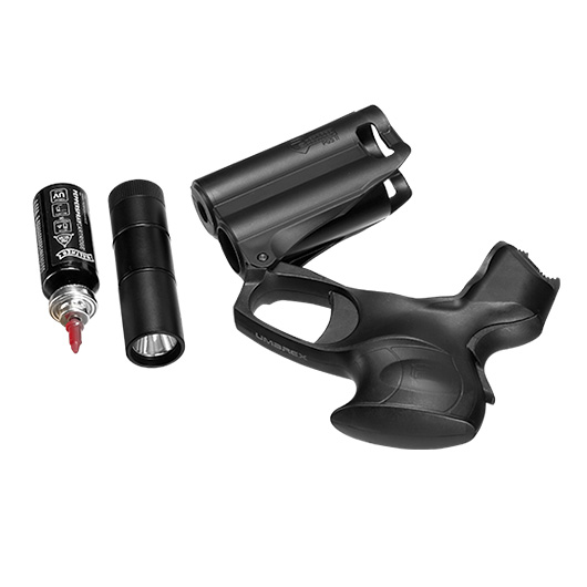 P2P Pfefferpistole PGS II Kit mit Taschenlampe schwarz inkl. 11 ml Pfefferkartusche Bild 5