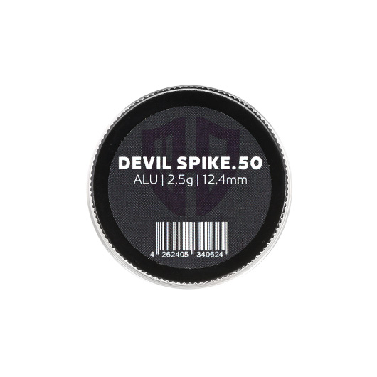 Devil Spike Aluminiumgeschosse Kaliber .50 fr HDR50 silber 6er Dose Bild 3