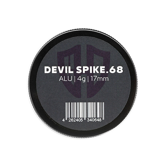 Devil Spike Aluminiumgeschosse Kaliber .68 fr HDS 68 silber 5er Dose Bild 3