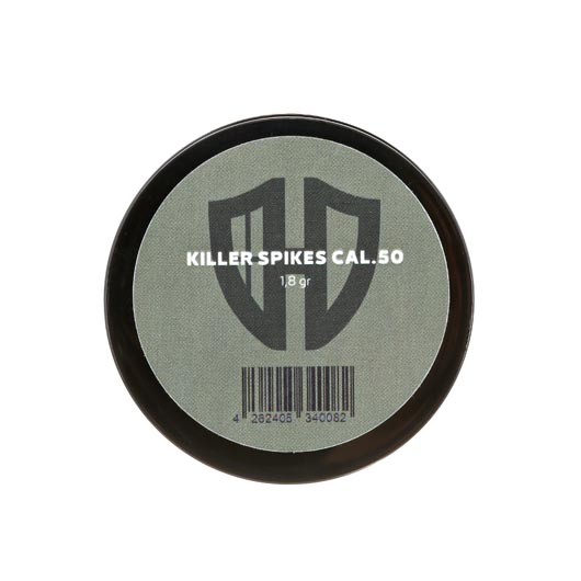 Spikes Kunststoffmunition mit Metallspitze Kaliber .50 fr HDR 50 schwarz 24er Dose Bild 3