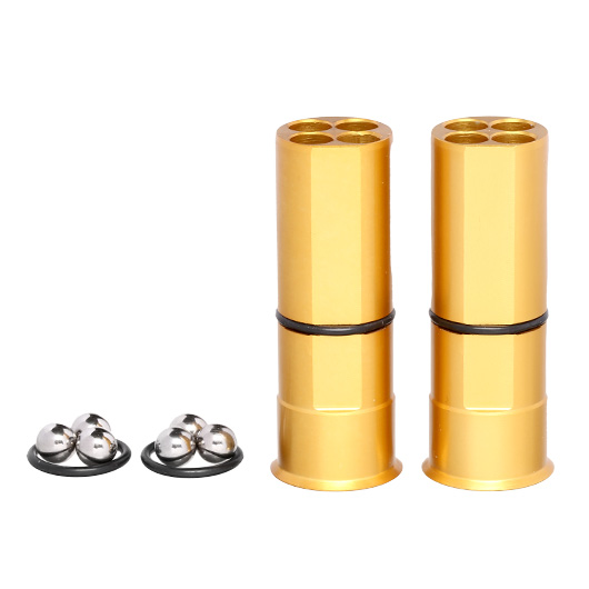 Alu Shotshells Kal. .68 fr 12 x 6 mm BBs fr HDS68 CO2-RAM Shotgun 2 Stck