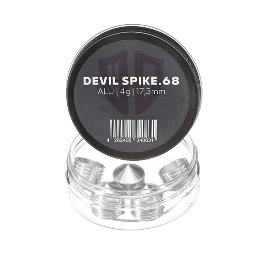 Devil Spike Aluminiumgeschosse Kaliber .68 fr HDR 68 silber 5er Dose Bild 1