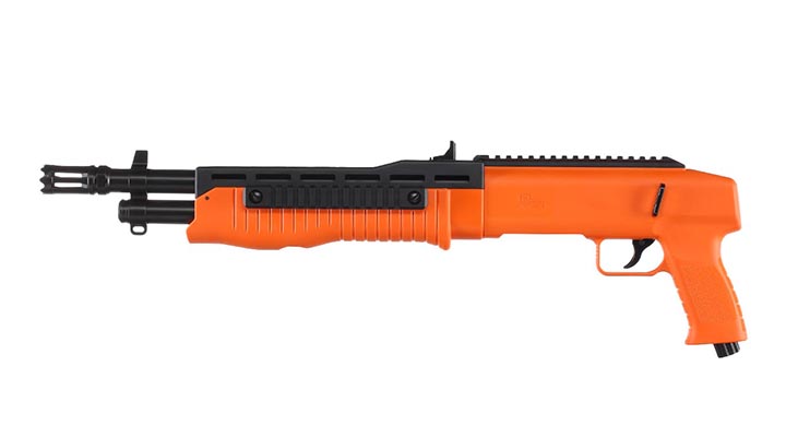 Versandrcklufer P2P HDB 68 CO2-RAM Shotgun Kal. .68 orange/schwarz