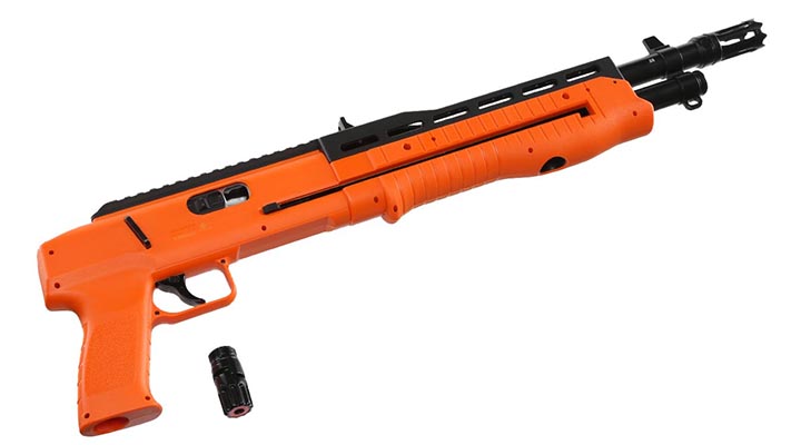 Versandrcklufer P2P HDB 68 CO2-RAM Shotgun Kal. .68 orange/schwarz Bild 8